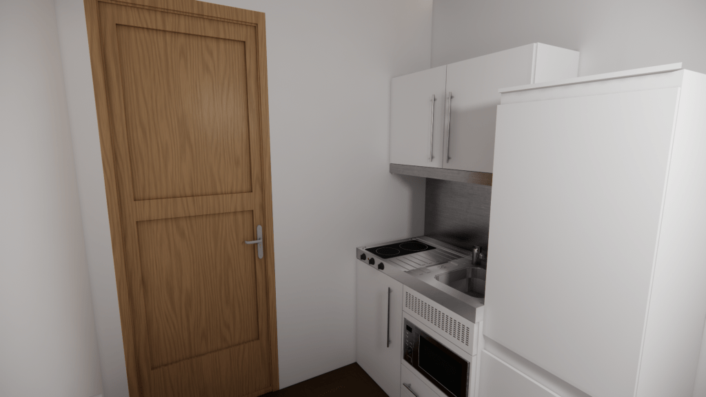 Refugee Container Conversion Concept 3 40FT 3 PERSON DOOR 2