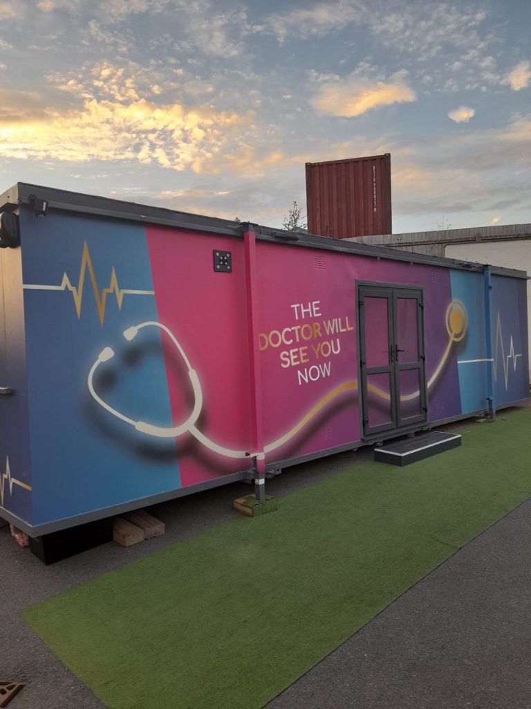 The Doctor will see you now - Portable Cabin Conversion 2 b50960b1 75d7 42b5 b103 fd717de64182