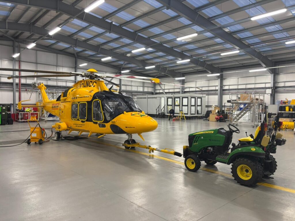 Cabin for Helicopter Parts and Engineering Support