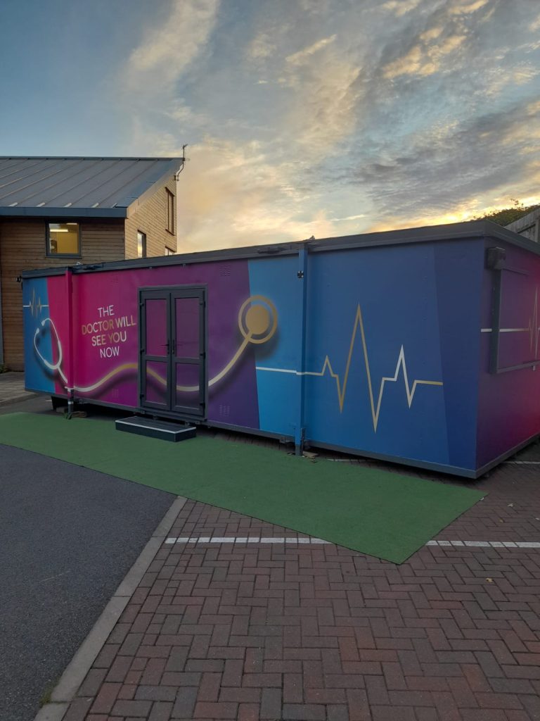 The Doctor will see you now - Portable Cabin Conversion 1 edc44686 8452 4f45 afa8 c819d3b3a03a